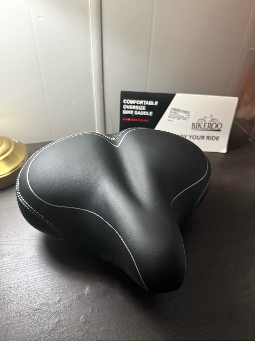 🇺🇸 SALE Bikeroo Comfortable Oversize Bike Saddle - Black